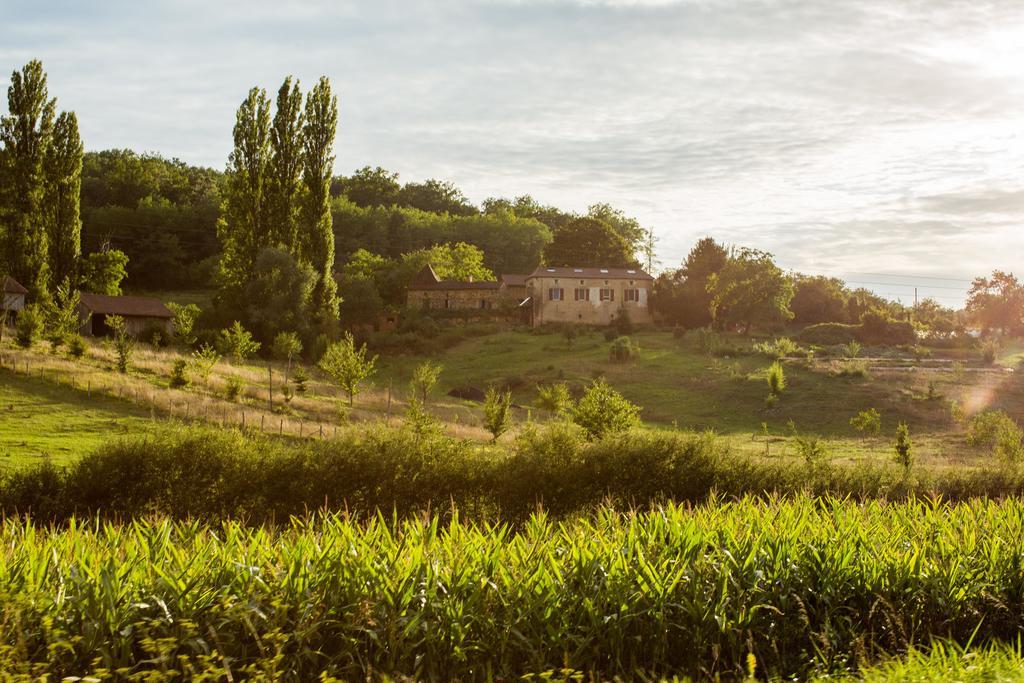 La Ferme De Cagnolle Hotell Saint-Amand-de-Belvès Exteriör bild